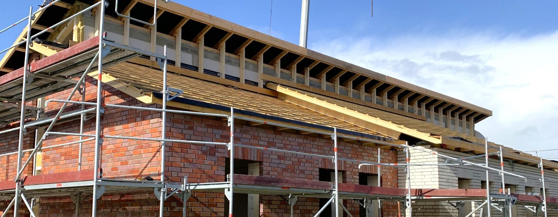 Holzdach (Hausbau durch Bauunternehmen Stefens aus Dersum)