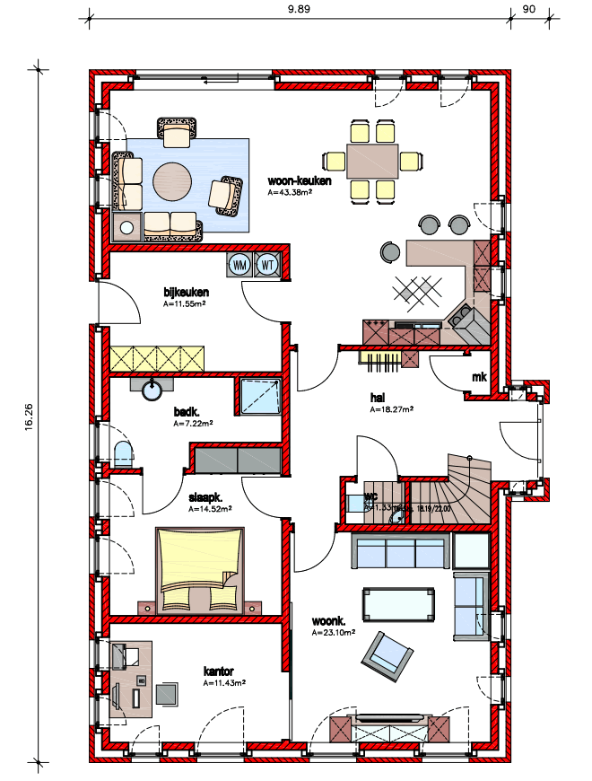Einfamilienhaus H4 Grundriss